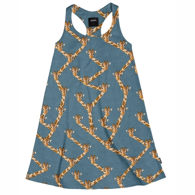 Tank Dress SNURK Women Giraffe Blue