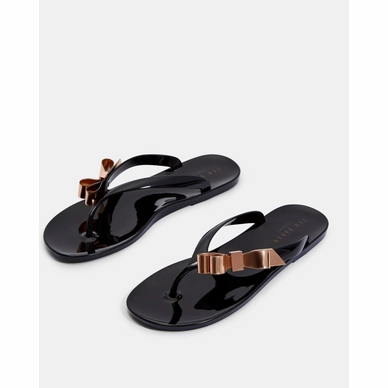 Ted Baker Suszie Black Rose Gold Pvc