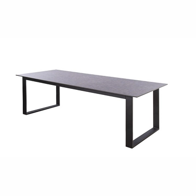 Gartentisch Yoi Teeburu Black Concrete 240 x 100 cm
