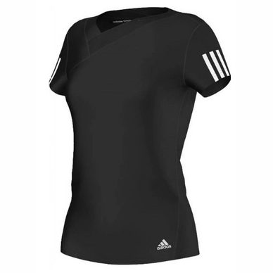 Tennisshirt Adidas Women Response Tee Black