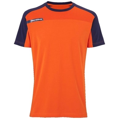 Tennisshirt Tecnifibre Stretch F1 Orange 2018 Herren