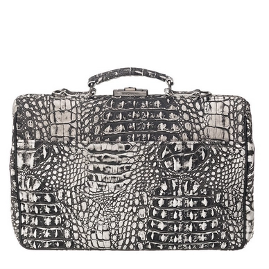 The Classic 0570 B17 Zwart Wit Croco Back