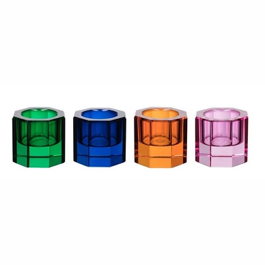 Theelichthouder Lyngby Glas Assorted (12-delig)