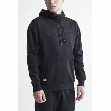 Trui Craft Men Overhead Logo Hoody Black_2