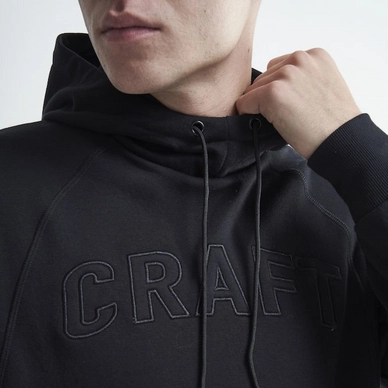 Trui Craft Men Overhead Logo Hoody Black_4