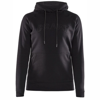 Pull Craft Women Overhead Logo Hoody Black