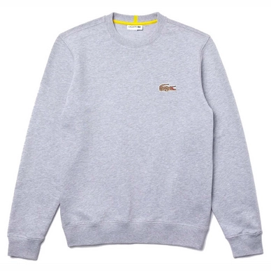 Pullover Lacoste x National Geographic SH6282 Grey Chine Herren