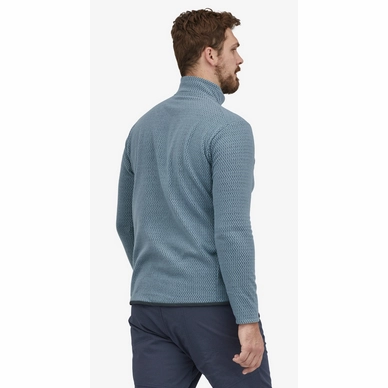 Trui Patagonia Men R1 Air Zip Neck Light Plume Grey-3