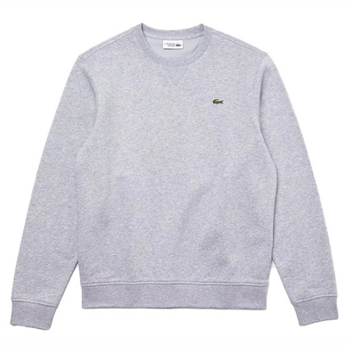 Sweatshirt Lacoste SH1505 Sport Cotton Fleece Silver Chine Elephant Grey Herren