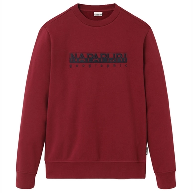 Pull Napapijri Men Bebel Crew Vint Amaranth