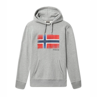 Pullover Napapijri Bibu Hoody Med Grey Mel Herren