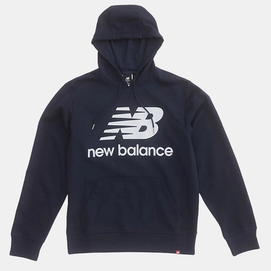 Trui New Balance Men Essentials Stack Logo Po Hoodie Eclipse