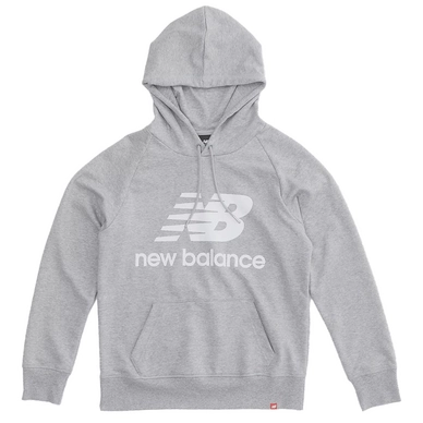 Trui New Balance Women Essentials Pullover Hoodie Atlantic Grey