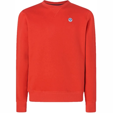 Trui North Sails Men Crewneck Sweatshirt Logo Red