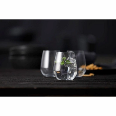 Tumbler Lyngby Glas Krystal Zero Clear 410 ml (4-delig)
