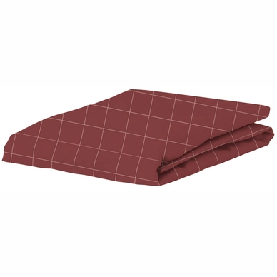 Drap-housse Covers & Co Turn Over Rouge (Percale)