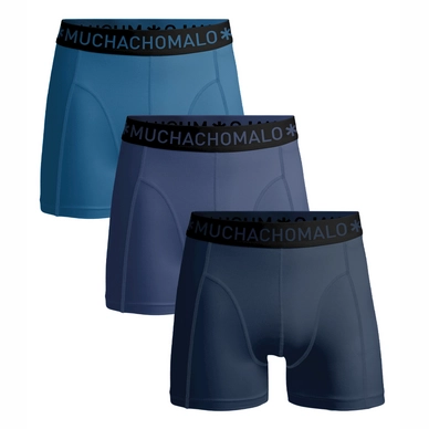 Boxers Muchachomalo Homme Microfibre Blue Blue Blue (3 pièces)