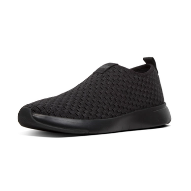 FitFlop Stripknit™ Slip on Sneaker Black