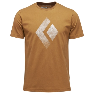 T Shirt Black Diamond SS Chalked Up Tee Dark Curry Herren Outdoorsupply