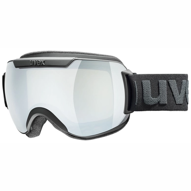 Skibrille Uvex Downhill 2000 FM Black Mirror Silver Clear Unisex