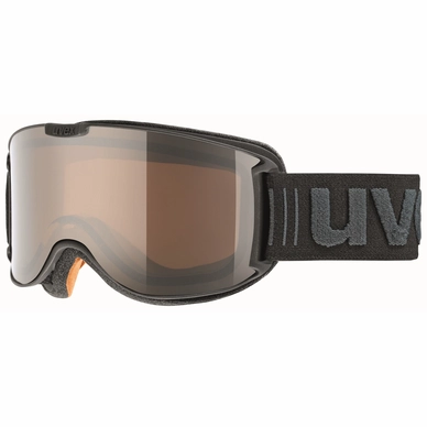 Masque de ski Uvex Skyper Black Polavision Brown Clear