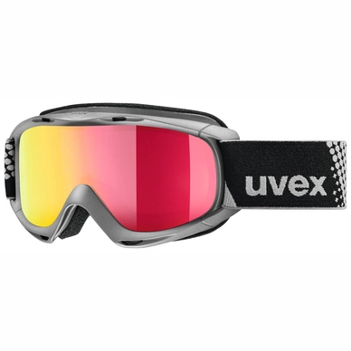 Ski Goggles Uvex Junior Slider FM Anthracite / Mirror Red