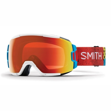 Masque de Ski Smith Vice Burnside / ChromaPop Everyday Red Mirror