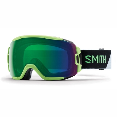 Masque de Ski Smith Vice Reactor Split / ChromaPop Everyday Green Mirror