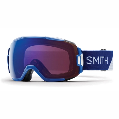 Masque de Ski Smith Vice Klein Blue Split / ChromaPop Photochromic Rose Flash