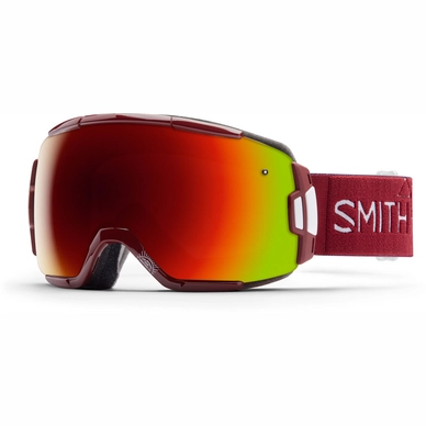 Skibril Smith Vice Adventure II Frame/Red Sol X Mirror Lens