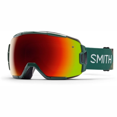 Skibril Smith Vice Green Obscura Frame/Red Sol X Mirror Lens