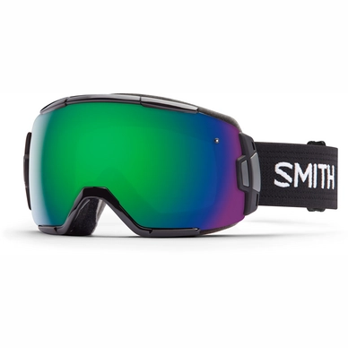 Skibril Smith Vice Black Frame/Green Sol X Mirror Lens