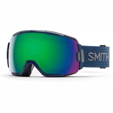 Skibril Smith Vice Corsair Frame/Green Sol X Mirror Lens