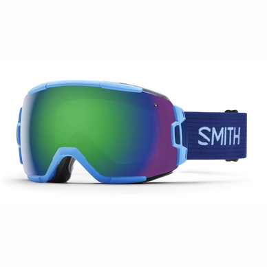 Skibril Smith Vice Light Blue Frame Green Sol-X Mirror