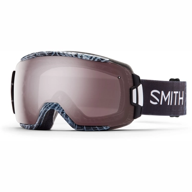 Skibril Smith Vice Shattered Frame/Blue Sensor Mirror Lens