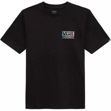 T-Shirt Vans Garçon Global Stack Black