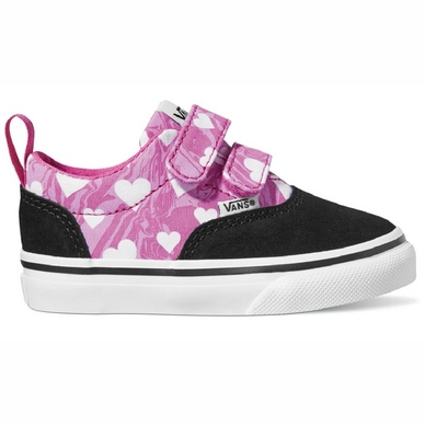 Vans Toddler Doheny V Marble Hearts Fuchsia