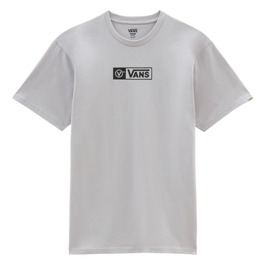 T-Shirt Vans Mens Circle Tab Tee Silver