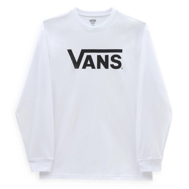 T-Shirt Vans Classic Vans LS White Black Herren
