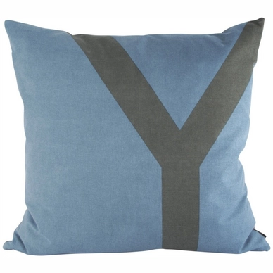 Sierkussen Mette Ditmer Vocals Blue/Grey (50 x 50 cm)