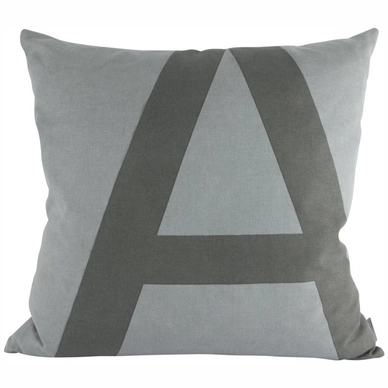 Sierkussen Mette Ditmer Vocals Light Grey/Grey (50 x 50 cm)