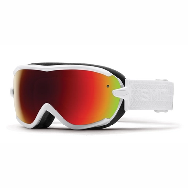 Skibril Smith Virtue White Eclipse Frame Photochromic Red Sensor