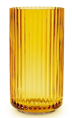 Vaas Lyngby Glas Messina Amber 16 cm