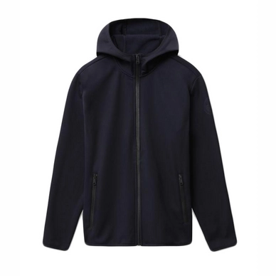 Vest Napapijri Men Baunt Full Zip Hoody Blu Marine