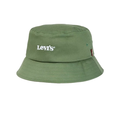 Vissershoed Levi's Unisex Bucket Hat Vintage Modern Logo Pale Green