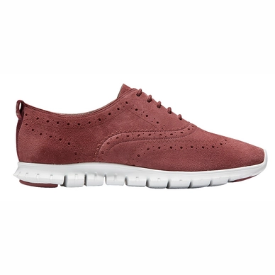 Cole Haan Women Zerogrand Wing Oxford Wild Ginger White