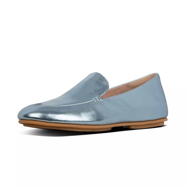 FitFlop Lena Metallic Loafers Metallic Ice Blue