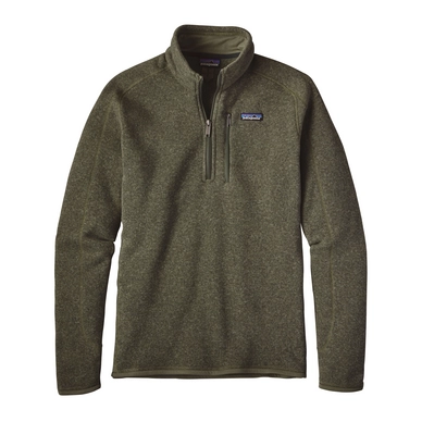 Fleece Patagonia Mens Better Sweater 1/4 Zip Industrial Green
