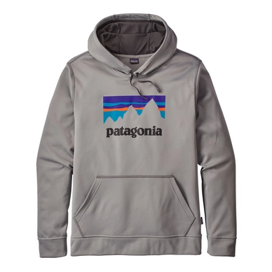Hoodie Patagonia Men's Shop Sticker PolyCycle Feather Grey