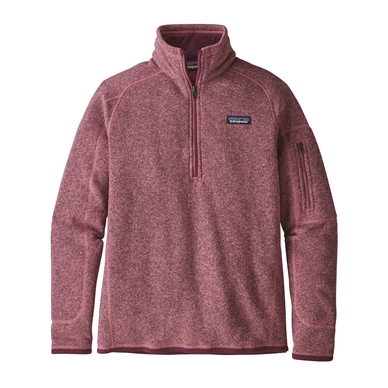 Fleece Patagonia Womens Better Sweater 1/4 Zip Kiln Pink